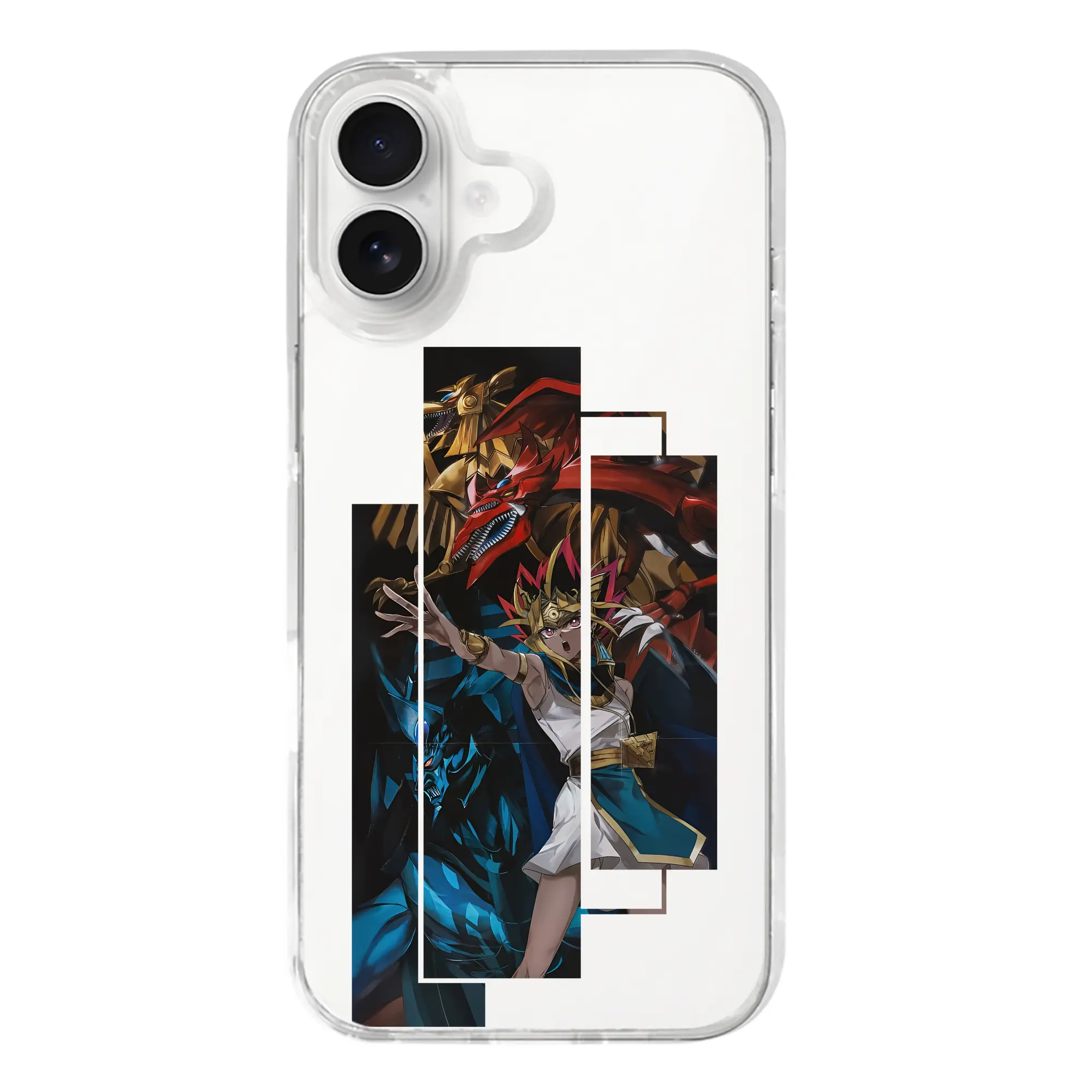 遊☆戯☆王 グッズ,さんげんしん - iPhone 17シリーズ 透明スマホケース – 薄型・耐衝撃・精密フィット保護カバー